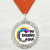 Medalla de Metal Personalizada de 2.5" con Cinta MDL752